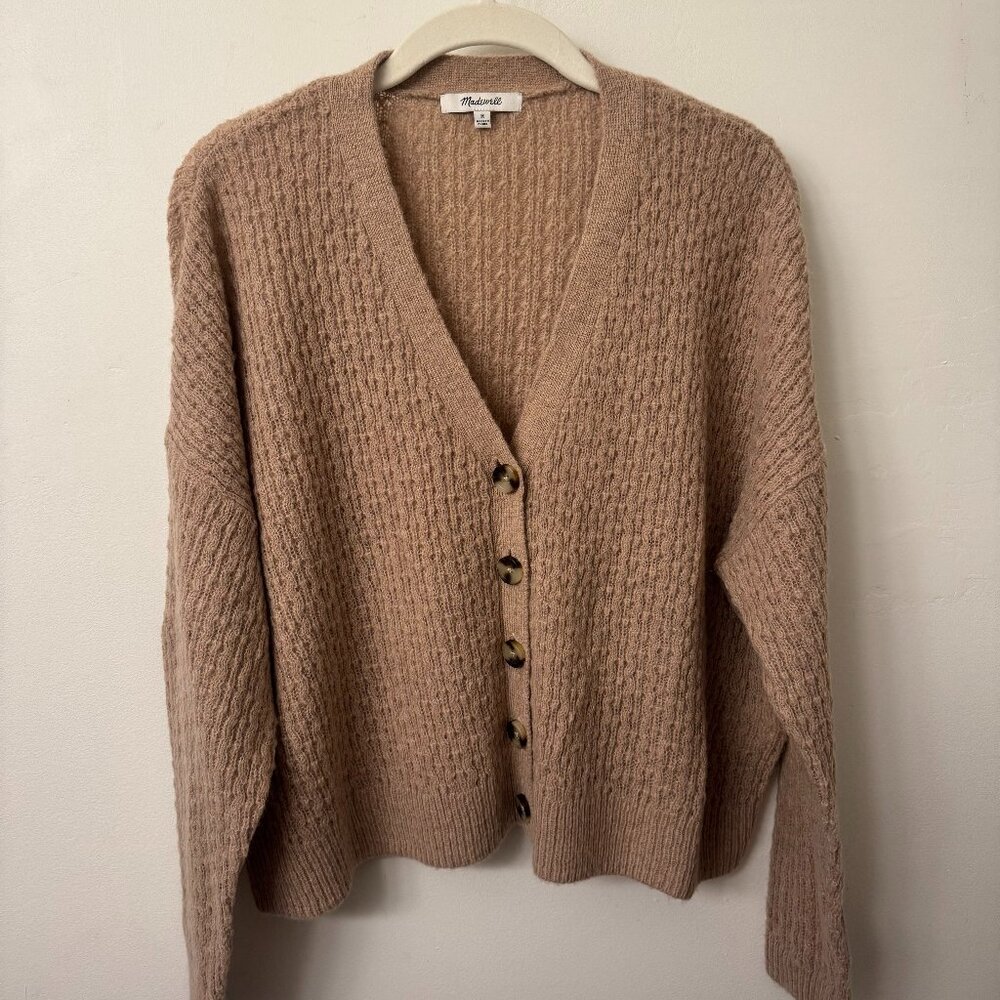 Madewell Mayfair Sweater Cardigan